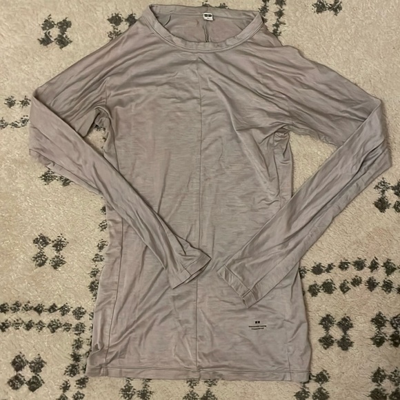 Alexander Wang Tops - Alexander Wang x Uniqo gray long sleeve top size S